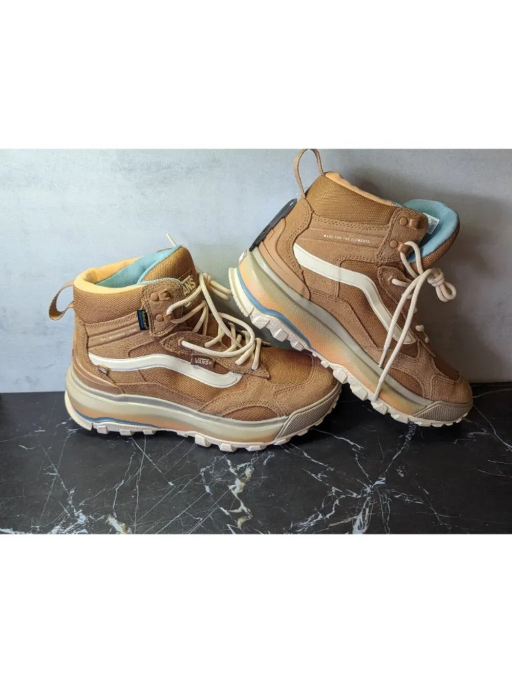 NWT VANS ULTRARANGE EXO HI MTE Pumpkin Spice Womens 8 Outdoor Waterproof - Picture 3 of 5